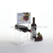 Wein Display Racks mit Schild Halter images