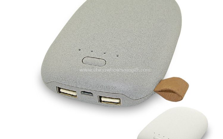 دو USB شارژر قابل حمل چگالی بالا ظرفیت کامل باتری خارجی قدرت پشتیبان گیری بانک