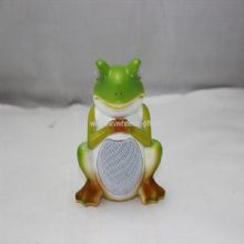 Frog style mini speaker with LED light Support FM images