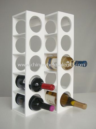 5-garrafas MDF moderna cremalheira do vinho