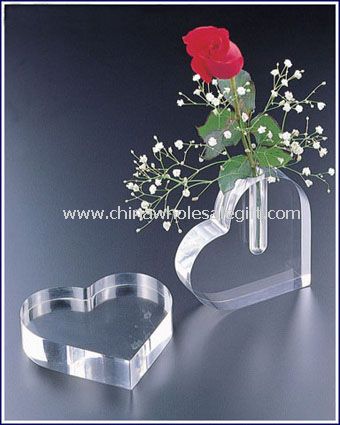 Clear Heart-shaped Decoration