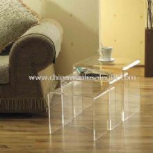 3-set Clear Acrylic End-table images