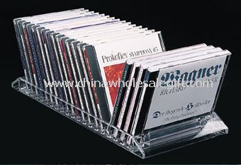 Transparent Elegant CD Holder
