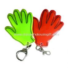 Hand Form reflektierende keychain images