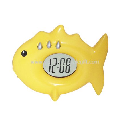 Fische Form Clock