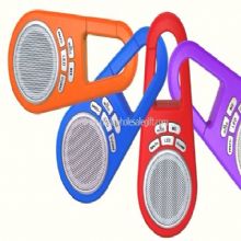 Colourful keychain style portable wireless outdoor speaker images