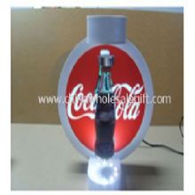 Botella magnética flotante de acrílico pantalla images