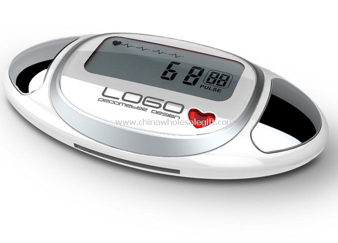 3D Pedometer with Heart rate display