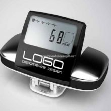 Heart rate display 3d pedometer images