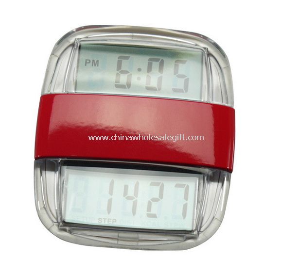 LCD Pedometer with Radio and timer function