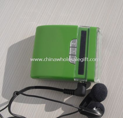 Solar Pedometer with FM Radio