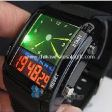 Fashion designed LED Analog and Digital Unisex Wrist Watch images