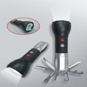 Multi-function Tool ficklampa med nöd-lampa images