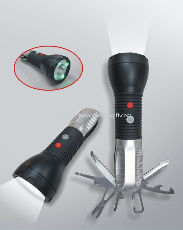 Lampe outil multifonction avec la lampe d’urgence