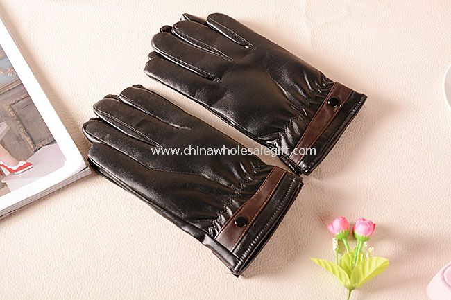 PU Men Warm Glove