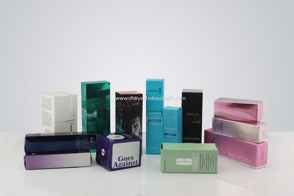 جعبه های بسته بندی لوازم آرایشی و بهداشتی