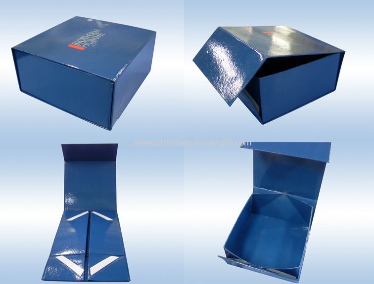 The 4C printing foldable box for flat packing