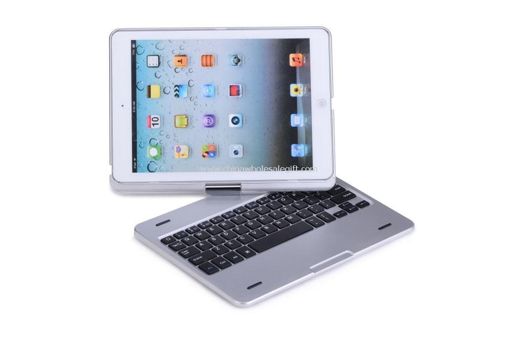 Teclado Bluetooth para IPAD ar 360 giratória