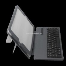 Bluetooth IPAD Air keyboard with leather case images