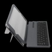 Bluetooth IPAD Air keyboard with leather case images