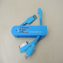 3 en 1 USB cable plegable navaja images