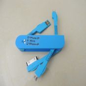 3 in 1 USB-Kabel Faltung Taschenmesser images