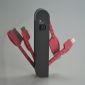 Multi-function 3 i 1 Swiss Army Knife USB-laddningskabel small picture