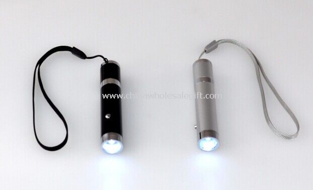 Disco USB con pluma recargable led antorcha