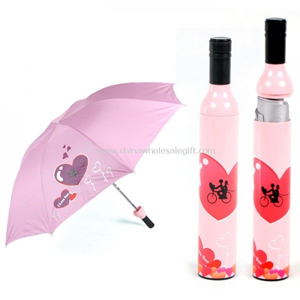 Paraguas botella