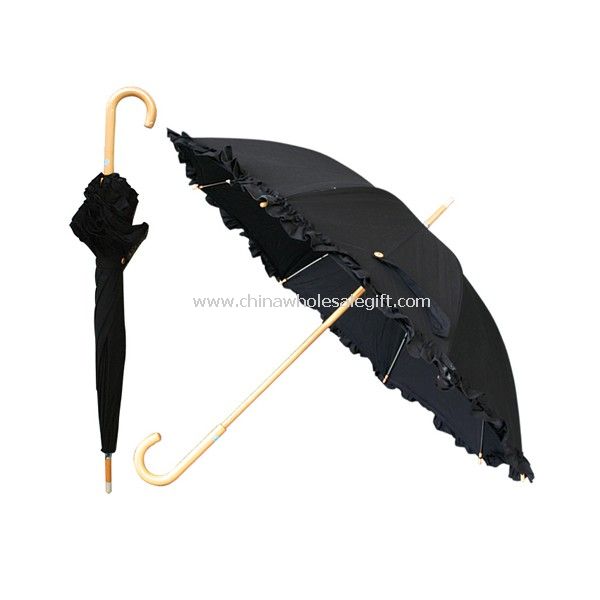 Paraguas de madera para promociones