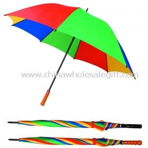 Publicidad del paraguas Golf