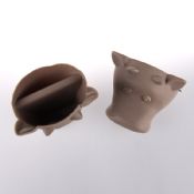 Dog shape silicone pot holder images