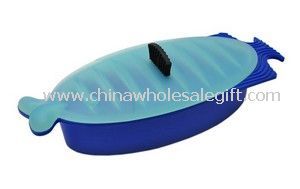 Fish shape silicone steamers images
