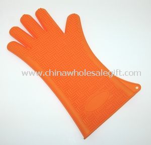 35 см 5 пальца силиконовые кухонные перчатки