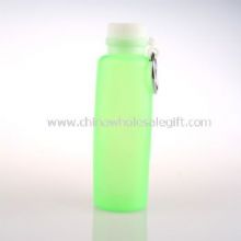 Collapsible silicone water bottle images