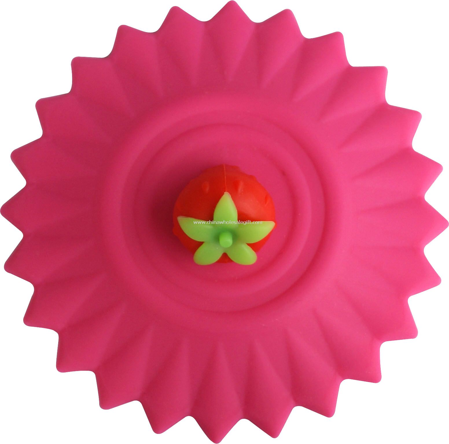 Funny shape silicone cup lids