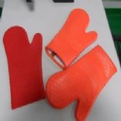 Silicone glove with cotton lining inside images