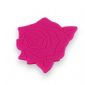 Rose shaped silicone cup coaster small picture