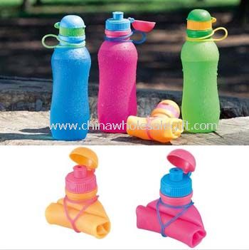 Sport silicone water bottle
