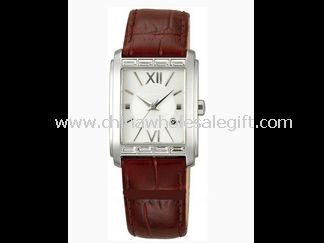 Einfache Square Crystal Watch