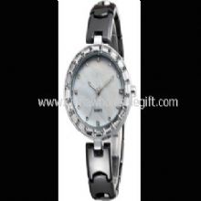 Black Crystal Ceramic Lady Watch images