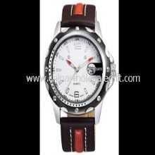 Men Sport Leather Watch images