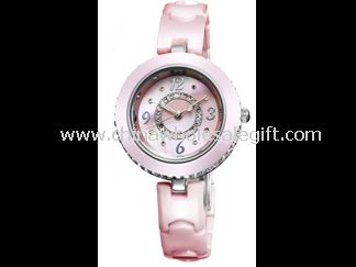 Fashion Crystal Ceramic Lady Watch