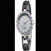 Black Crystal ceramiczne dizajnerski zegarek dla kobiet images