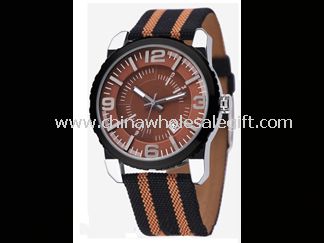 Canvas Leather Watch