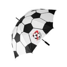 Diseño de fútbol Golf paraguas de fibra de vidrio images
