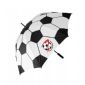 Football design Fibreglass Golf Umbrella small picture