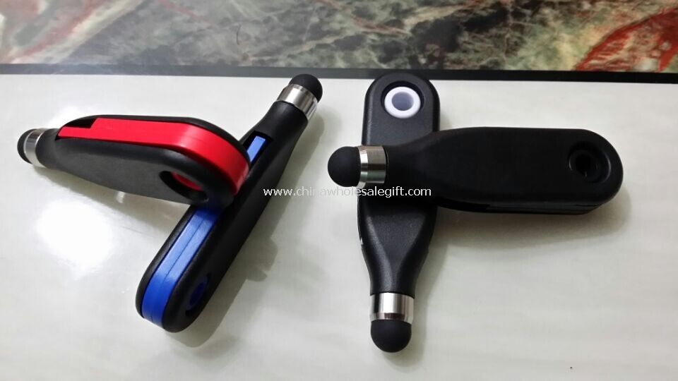 SWIVEL USB FLASH DIRVE WITH PEN TOUCH