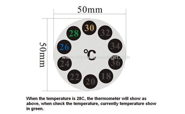 Akuarium termometer