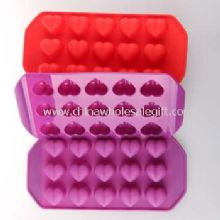 Heart silicone ice mould images